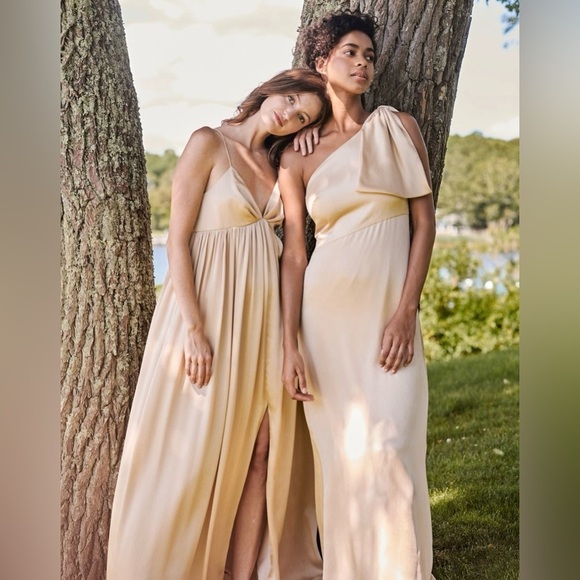 SACHIN + BABI Jessica Gown In Champagne - Picture 5 of 6